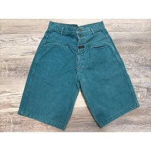 Vtg Marithe Francois Girbaud Y2K Baggy Denim Shorts Men's Size 27 W USA 90s